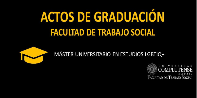 Graduación de la sexta promoción del Master en estudios LGTBIQ + 2024/2025